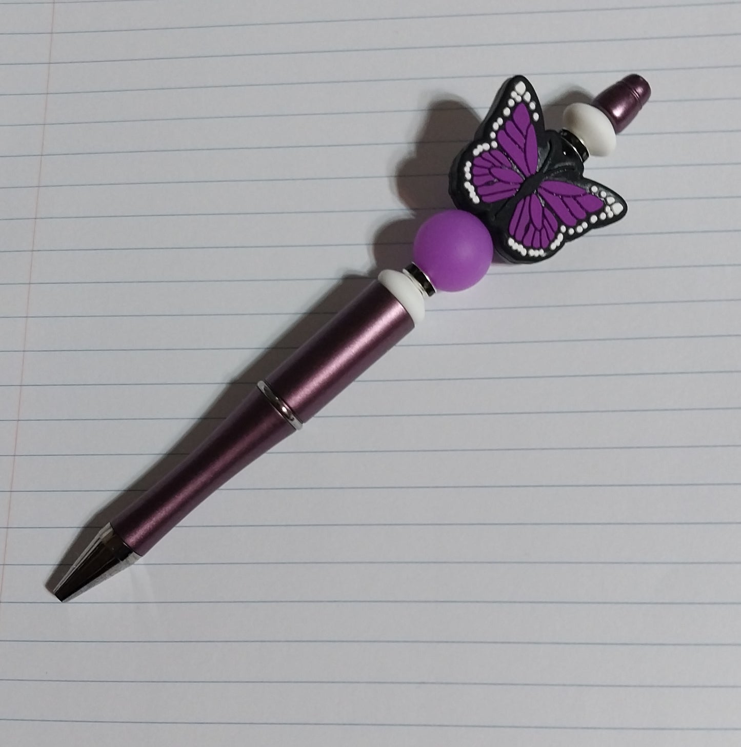 Purple Monarch Pen