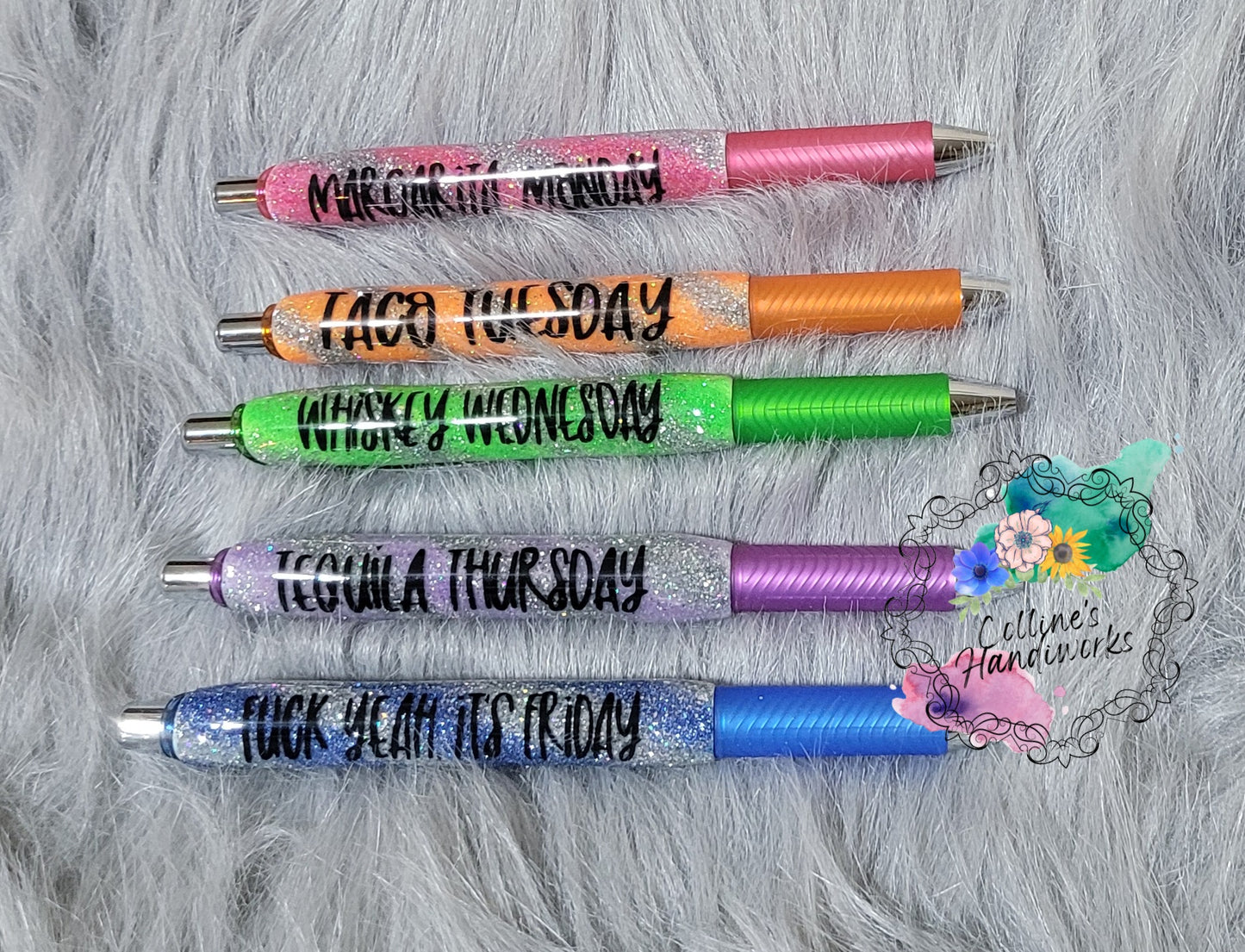Weekday Epoxy Pen Set