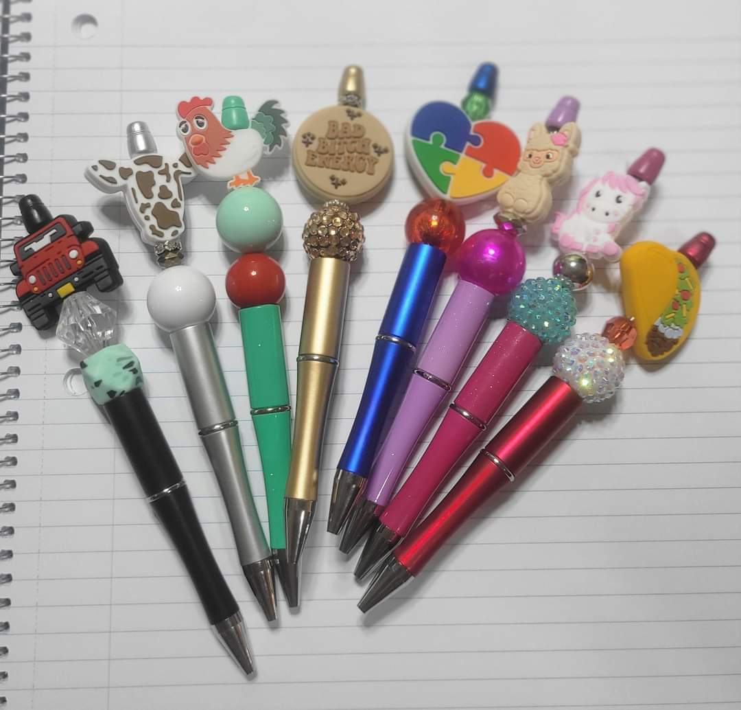 Custom Bead Pen *MADE TO ORDER*