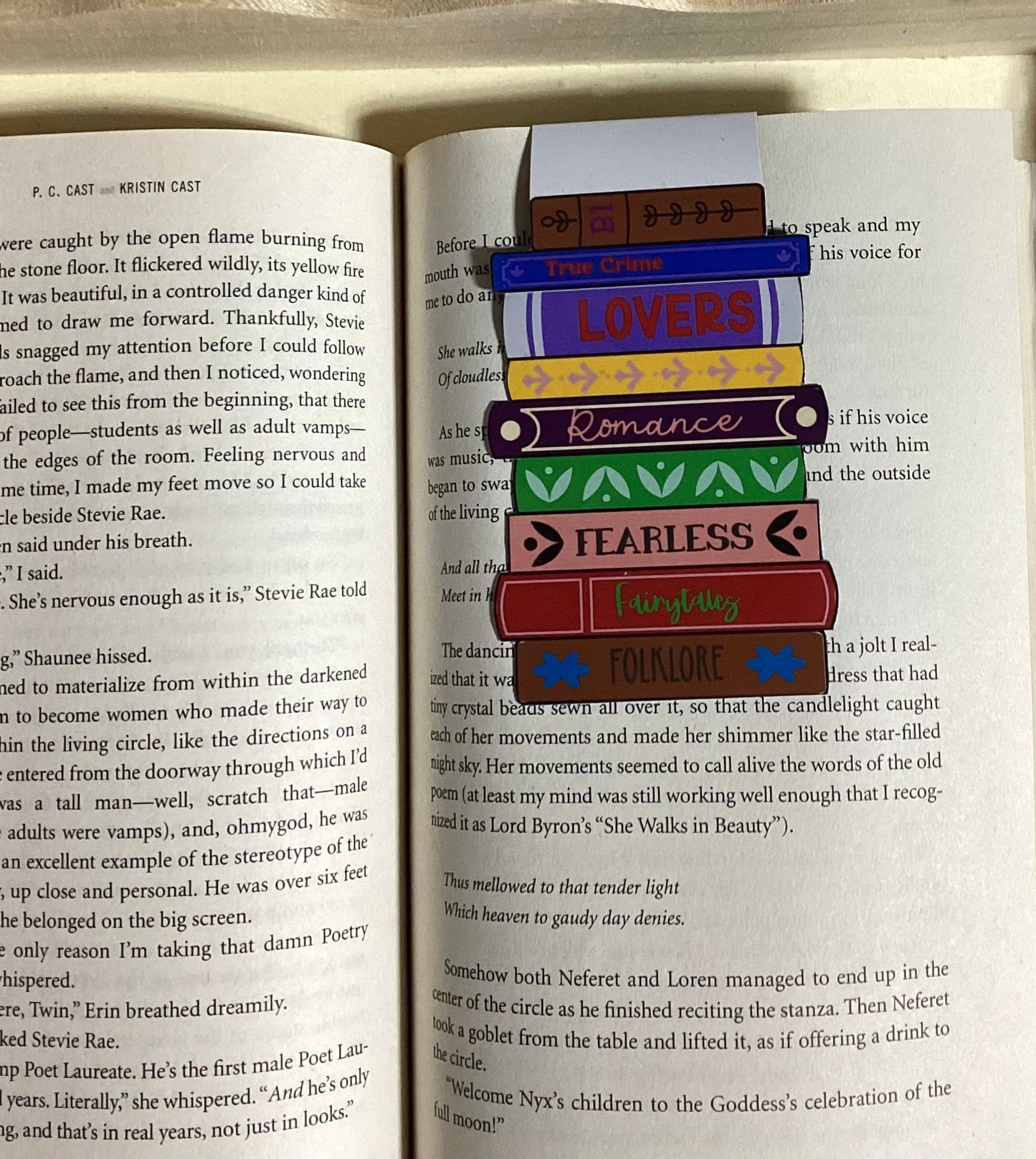 Book stack Bookmark