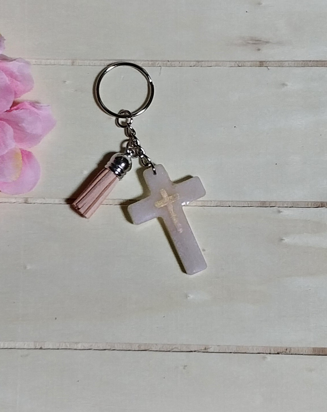 Cross Keychain