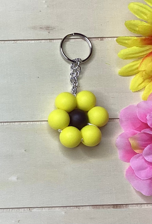 Sunflower Keychain