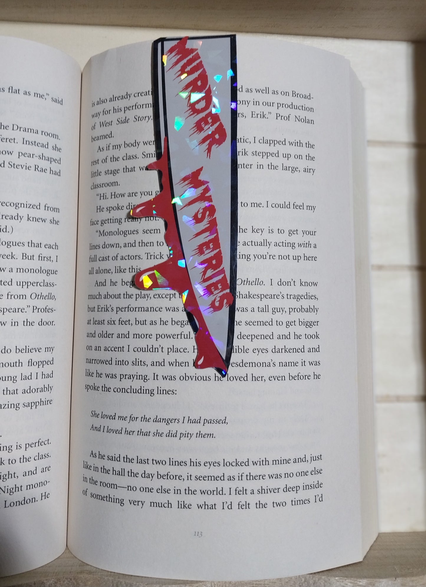 Murder Bookmark