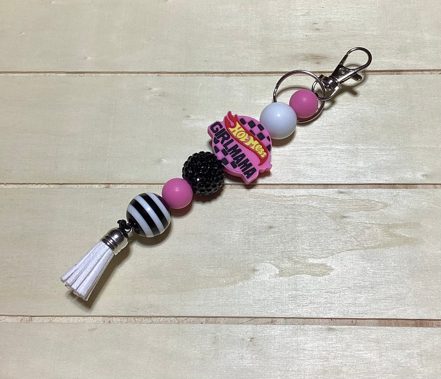 Girl Mama Keychain