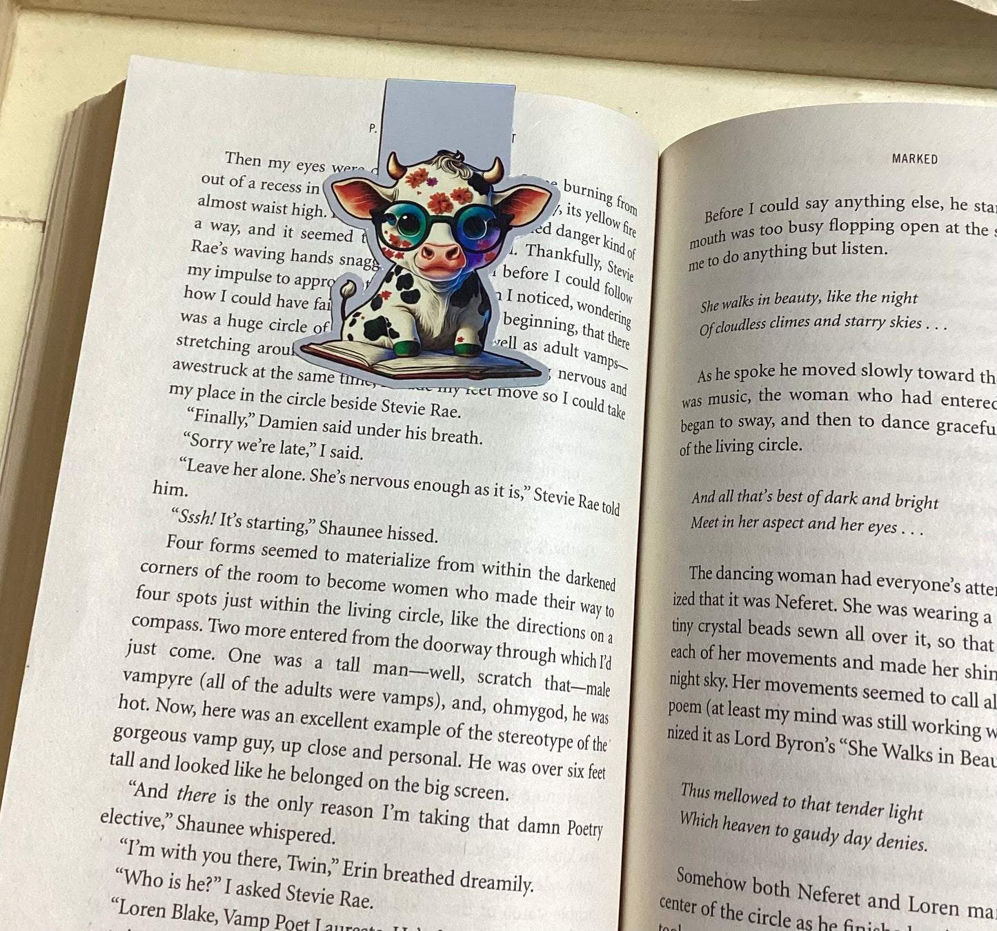 Smarty Cow Bookmark