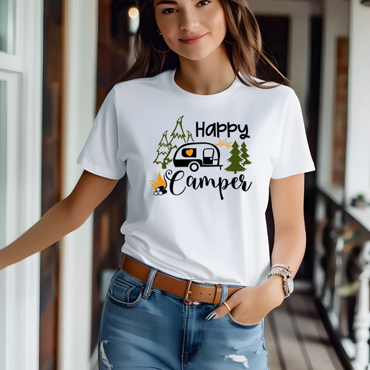 Happy Camper T Shirt