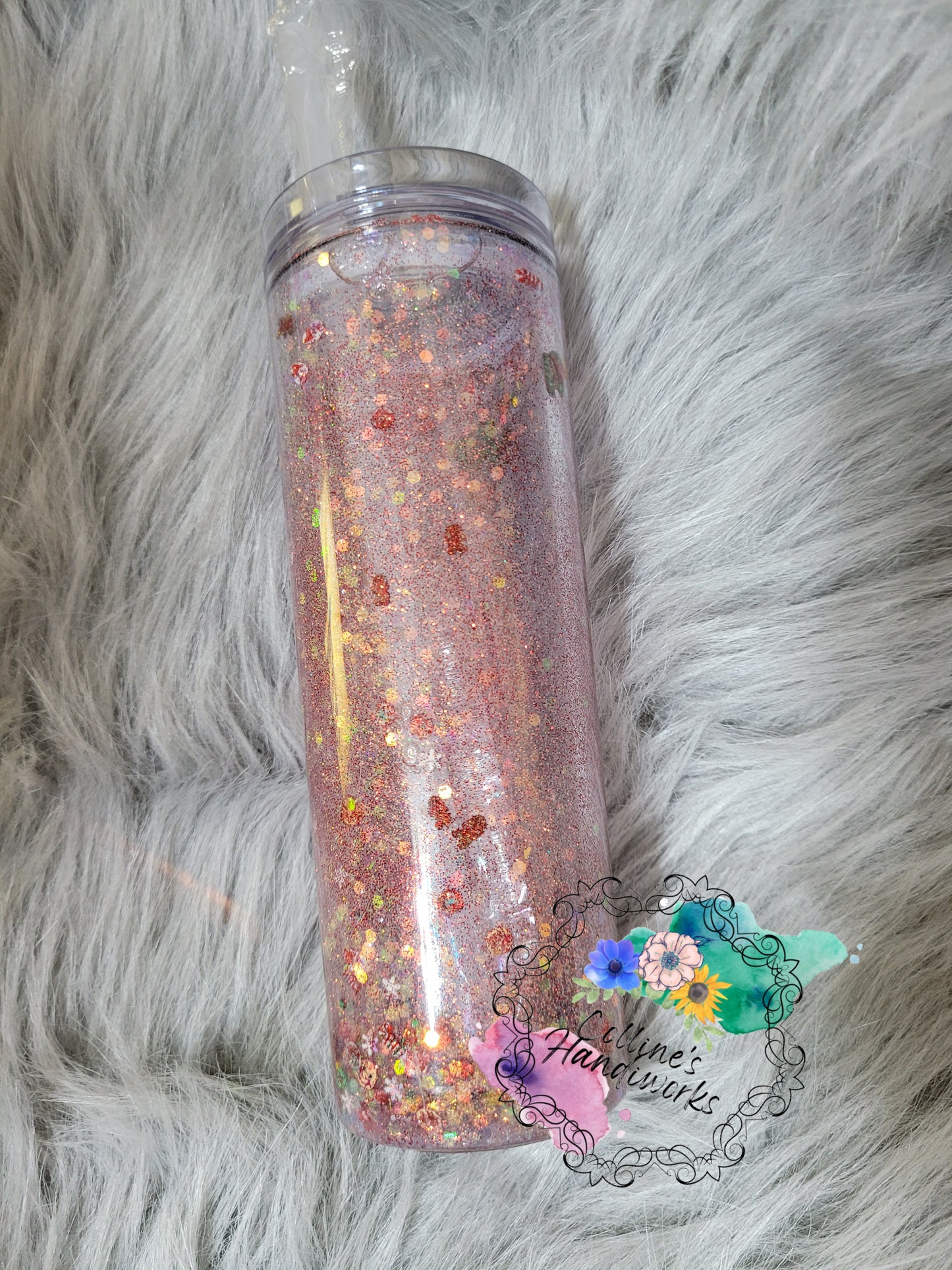 Christmas Snow Globe Tumbler