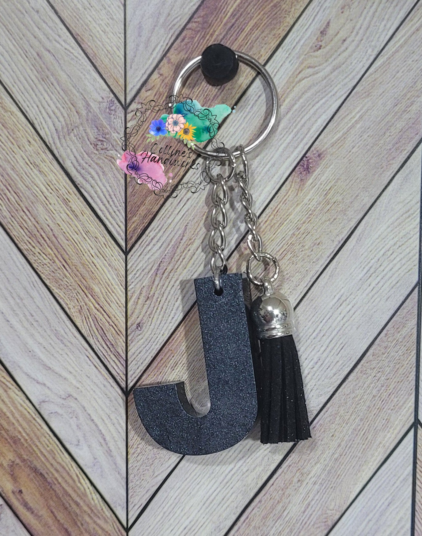 J keychain