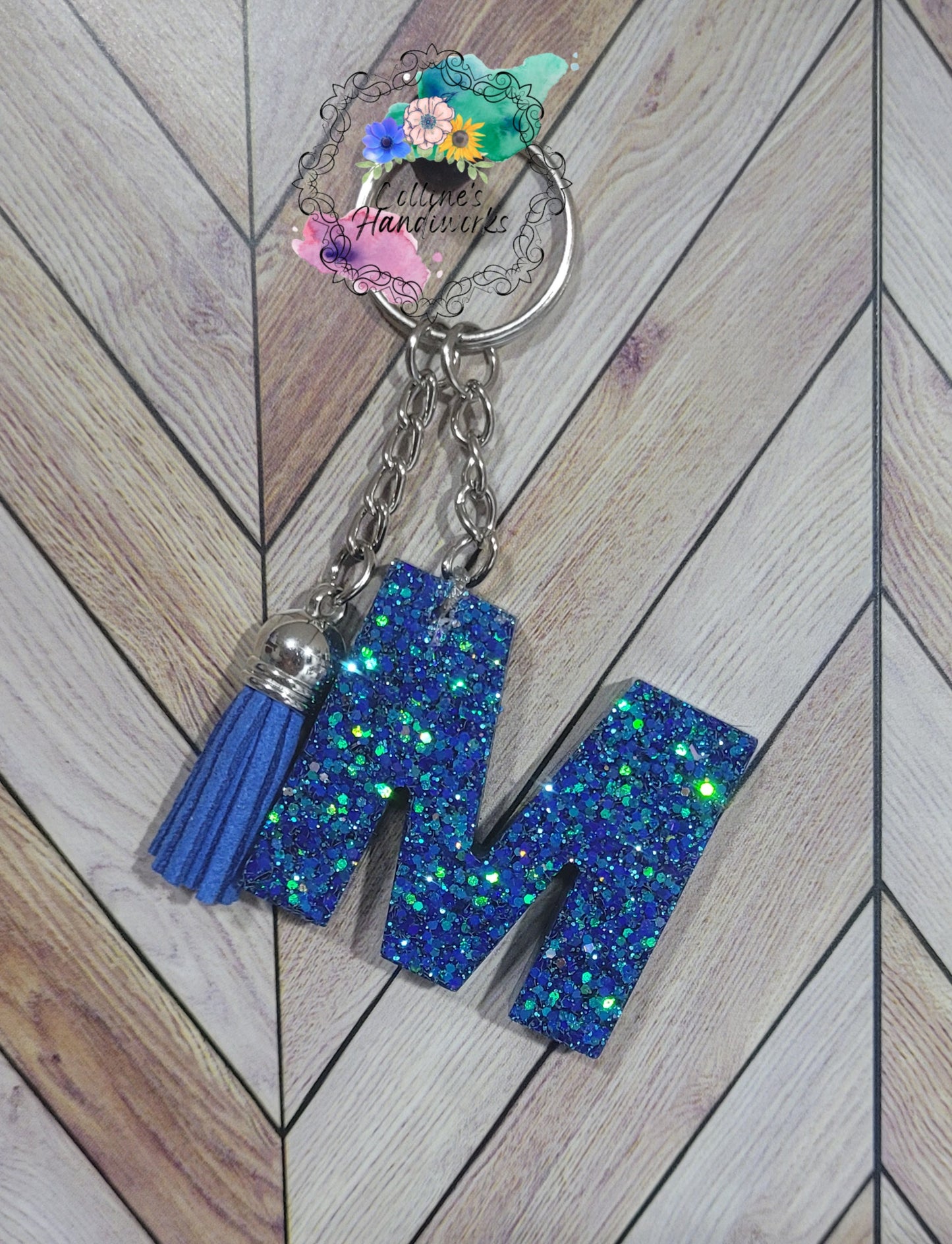 Custom Letter Keychain *MADE TO ORDER*