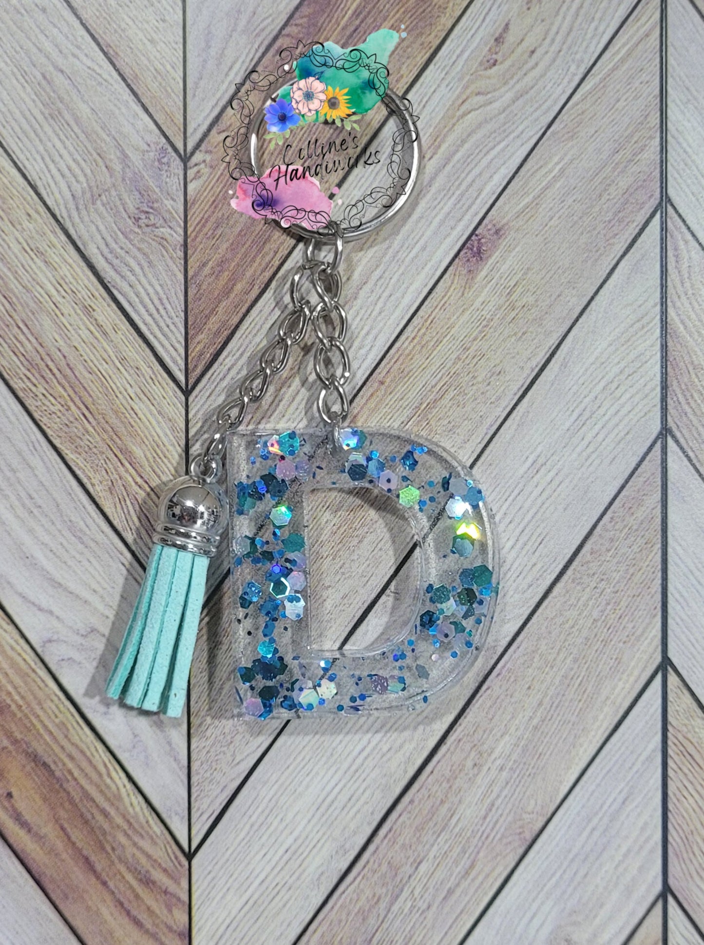 Custom Letter Keychain *MADE TO ORDER*