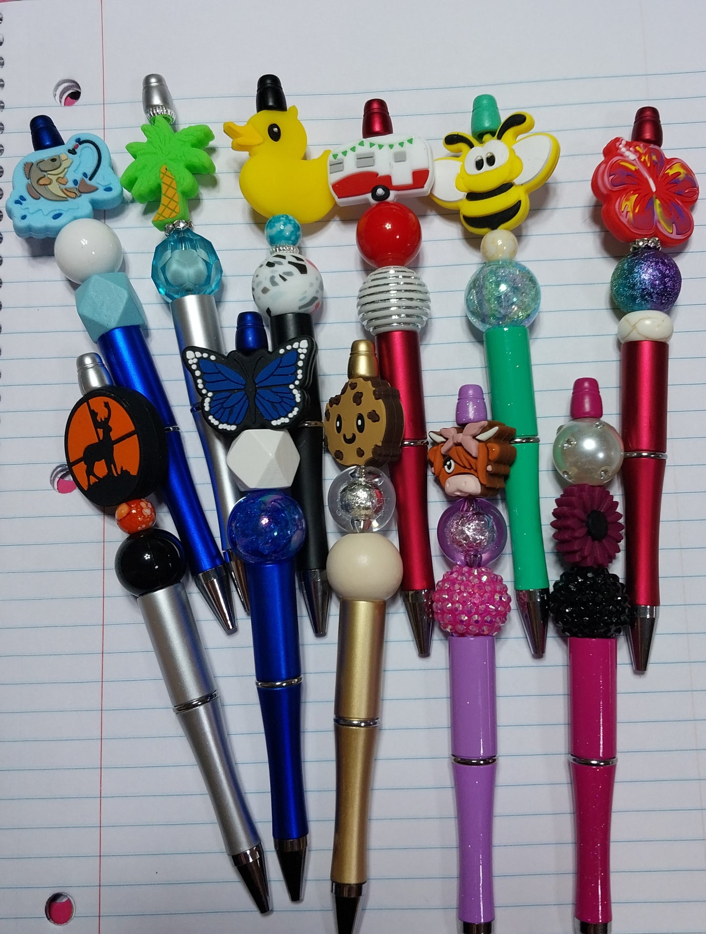 Custom Bead Pen *MADE TO ORDER*