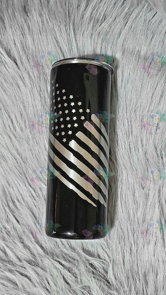 Tattered Flag Tumbler