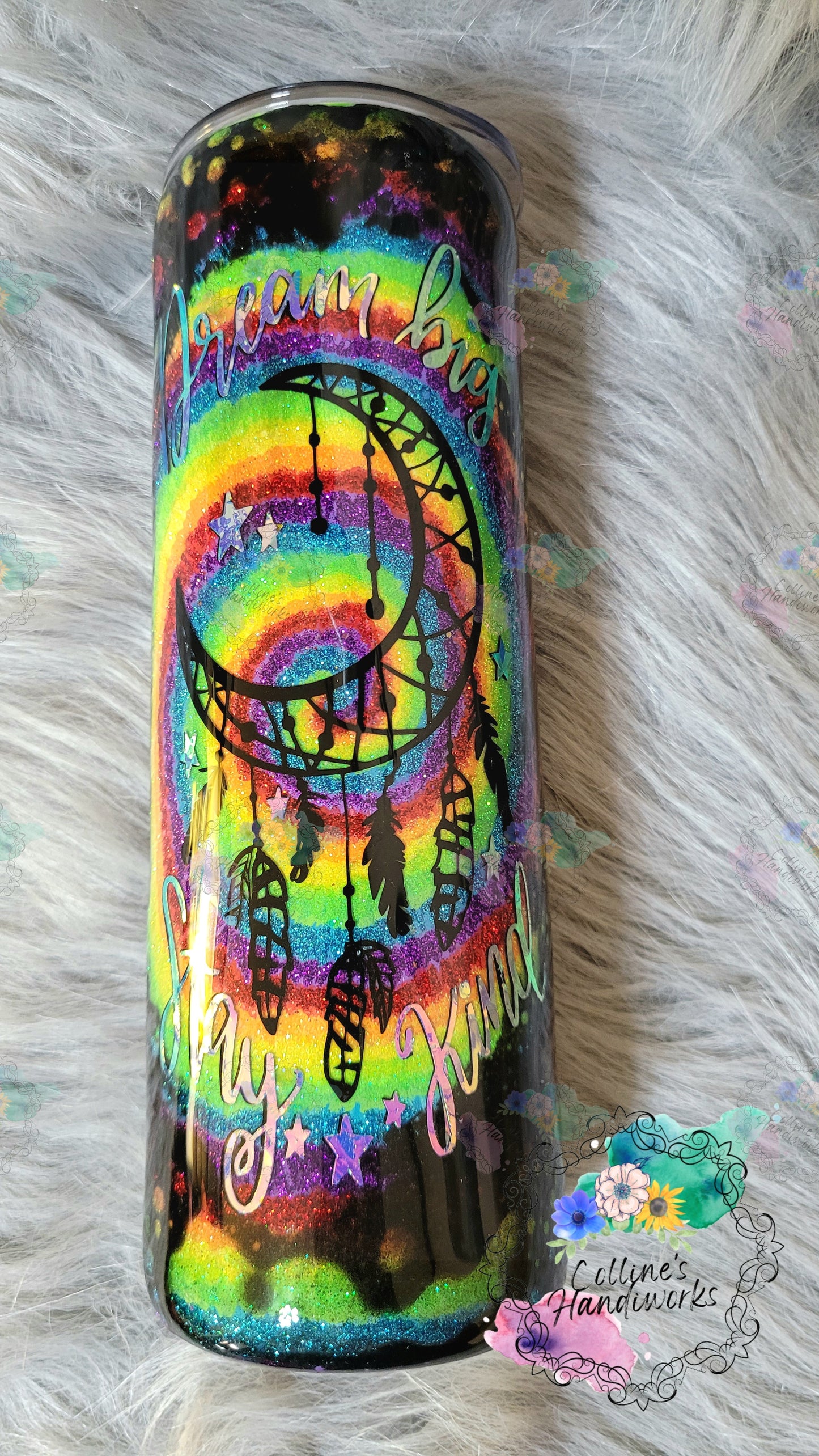 Dream Big Tie-Dye Tumbler