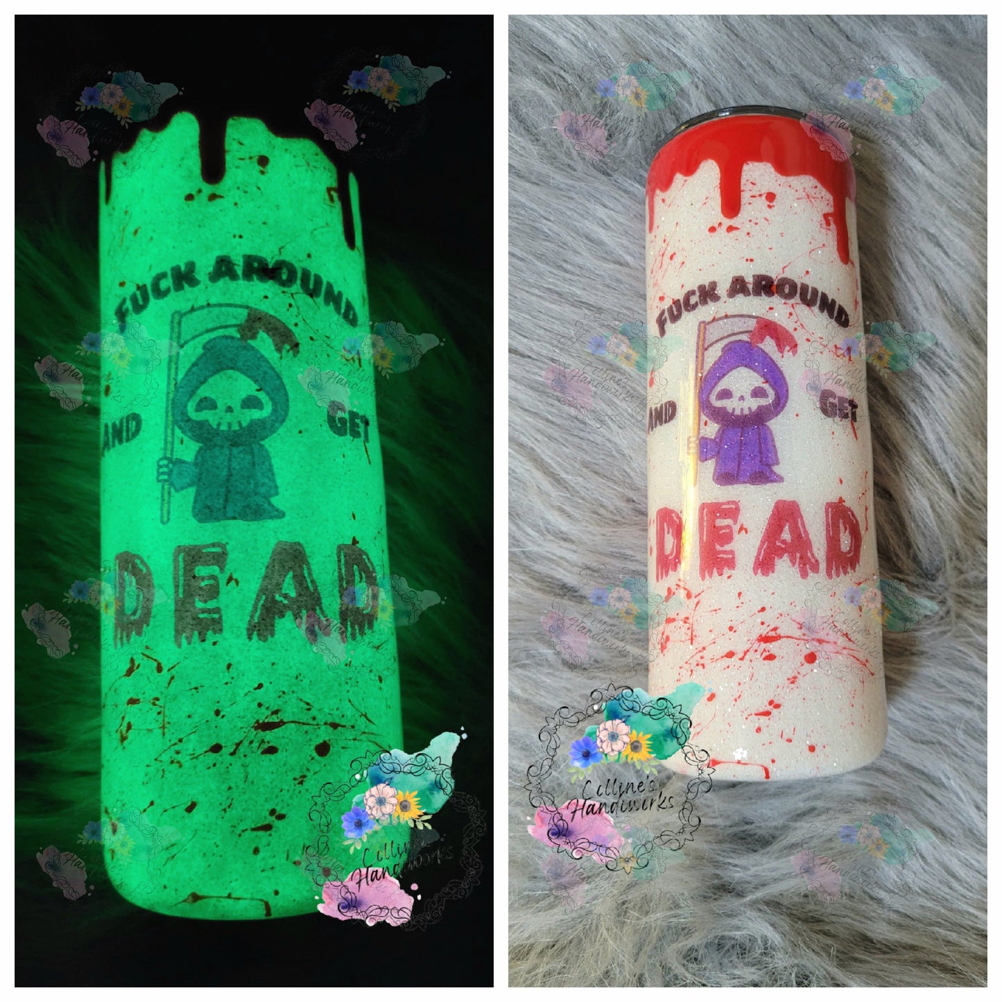 GLOWING DEAD Reaper Tumbler