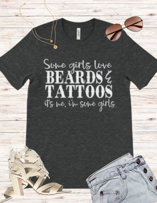 Beards & Tattoos T Shirt