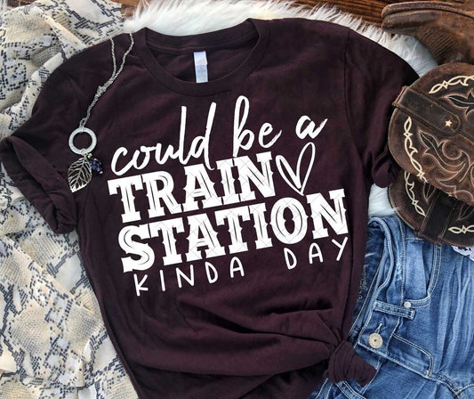 Train Station T Shirt